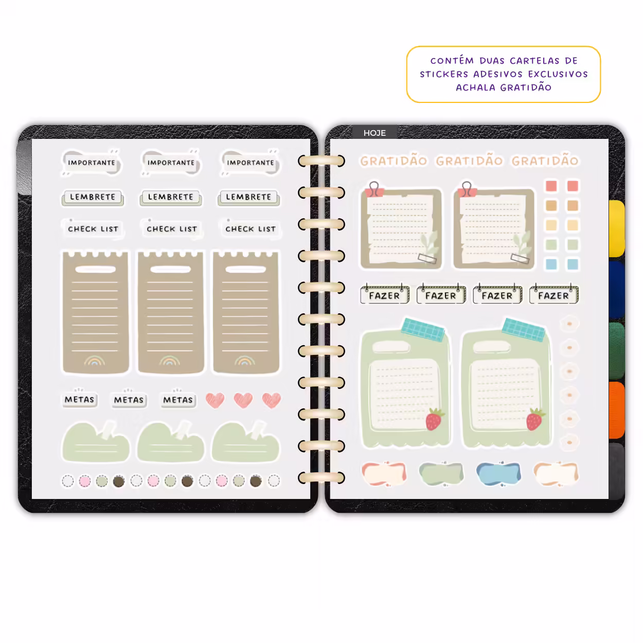 Planner Modular Meu Social Media Kit Diário: Produto para Personalizar sua Rotina de Conteúdo