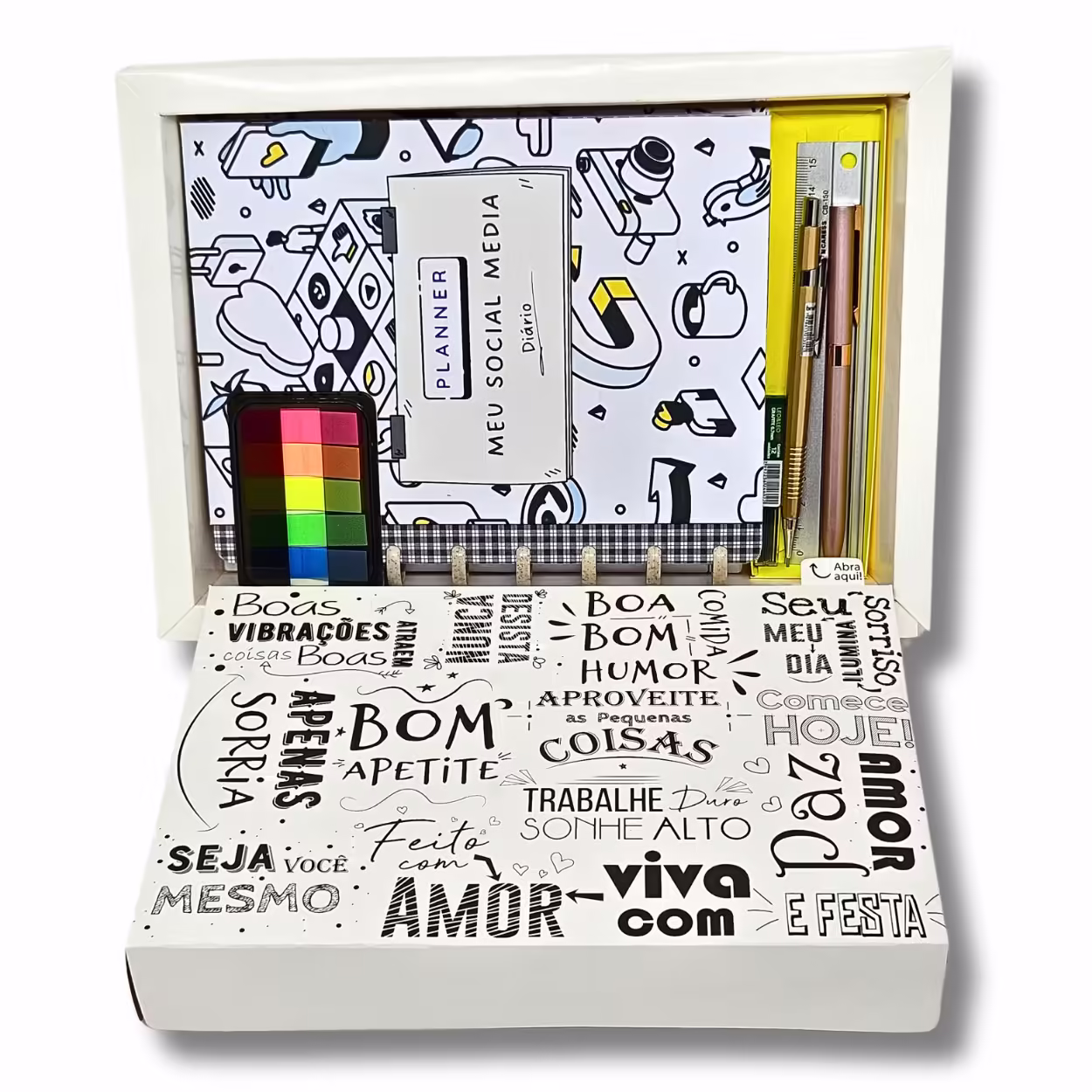 Planner Modular Meu Social Media Kit Diário: Produto para Personalizar sua Rotina de Conteúdo