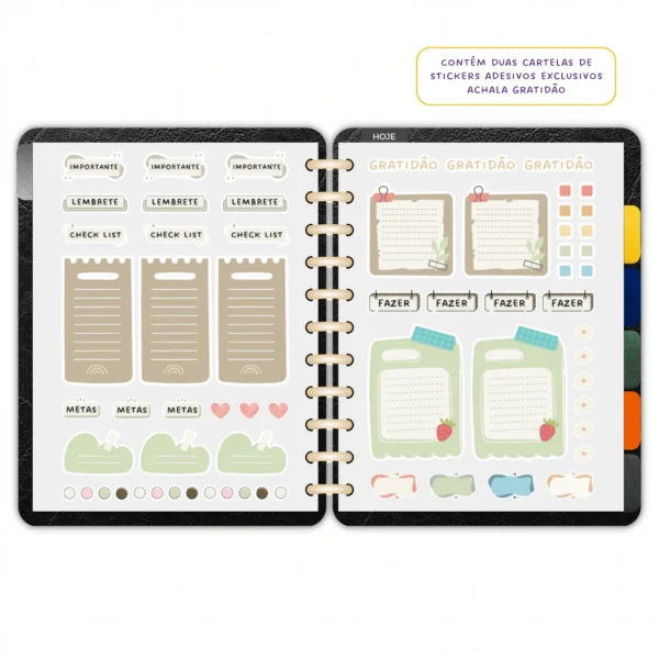 Planner Modular Meu Social Media - Achala