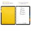 Refil Planner Meu Social Media Trimestral Achala 8 furos