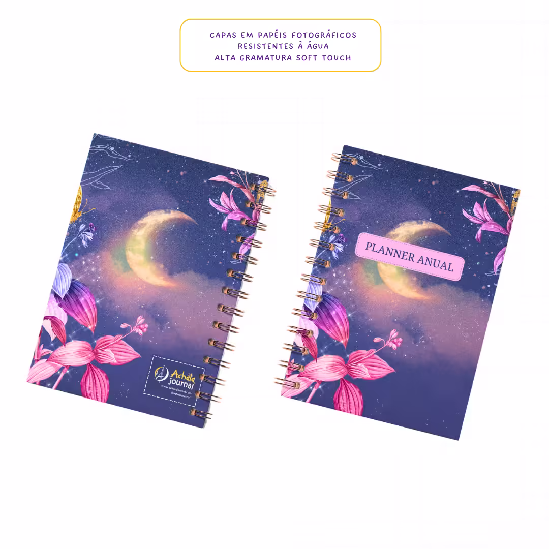 Planner 2025 Anual Datado Journey Aurora - Paper 90g
