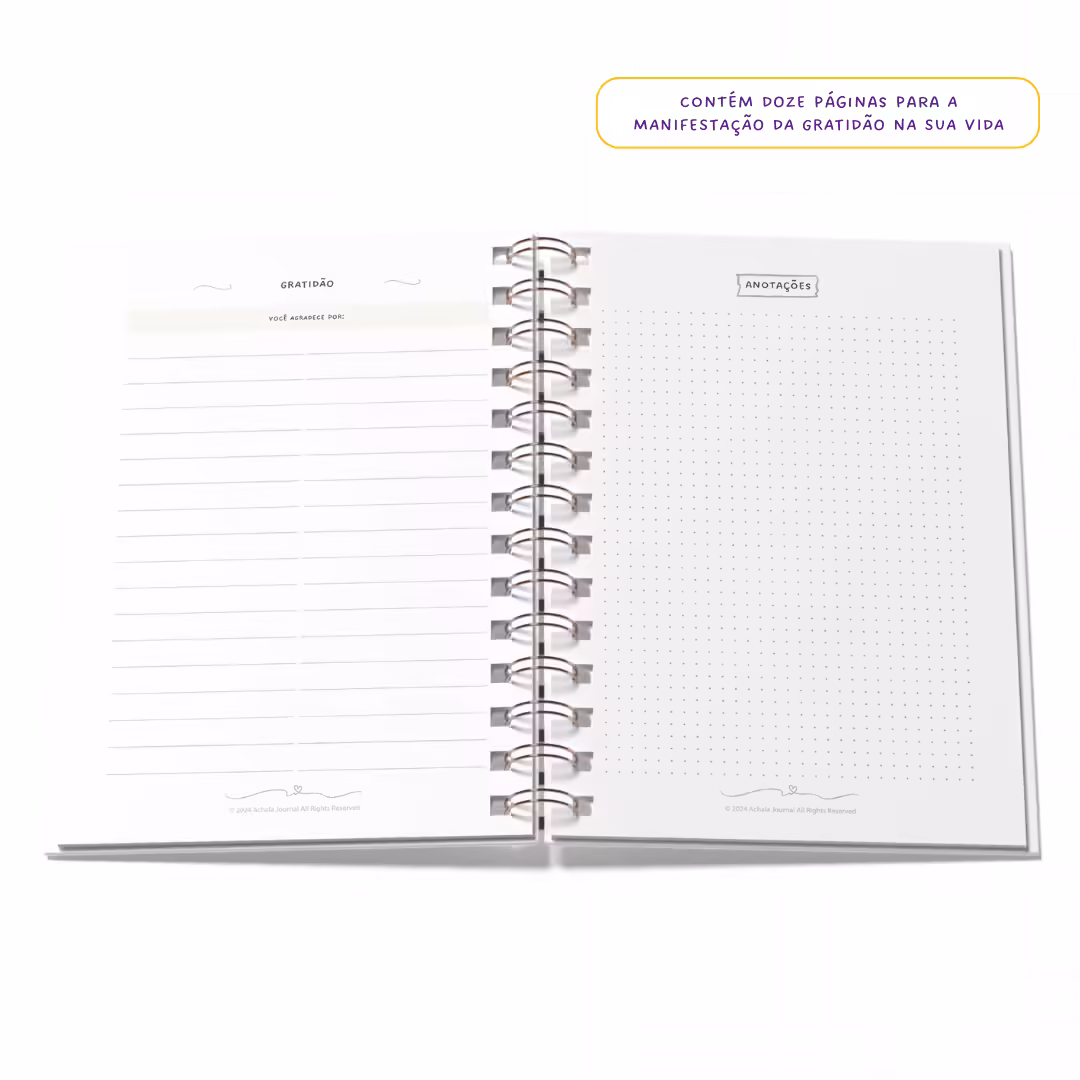 Planner 2025 Anual Datado Journey Noite Celestial - Paper 90g