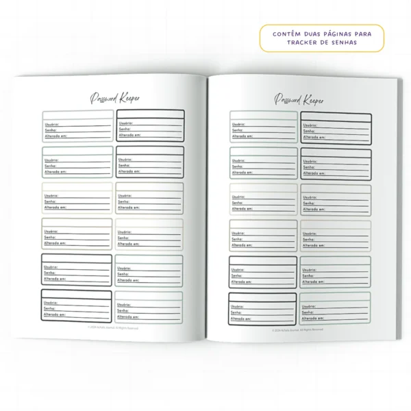 Planner Meu Social Media Anual Connections - Insert Modular