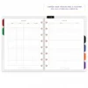 Planner Modular Anual Nao Datado Permanente Essência Floral – Paper 90g