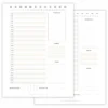 Refil Planner Não Datado Permanente Journey Diário para 1 ano Refil 8 furos 90g 1 - Agendas Achala Journal