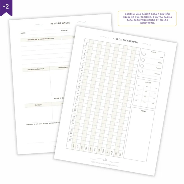 Refil Planner Semanal Não Datado Permanente Journey Suave 8 furos 90g - Ofertas Papelaria Achala