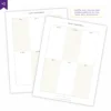 Refil Planner Semanal Não Datado Permanente Journey Suave 8 furos 90g - Ofertas Papelaria Achala