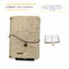 Planner Modular Gratidão - Kit Achala Charme Cosmos - Tipo Midori