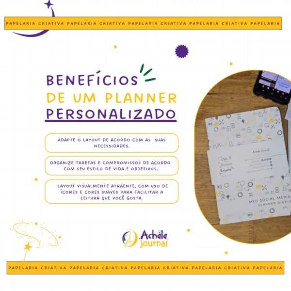 Refil Planner Modular Gridmaster Achala - Quadriculado