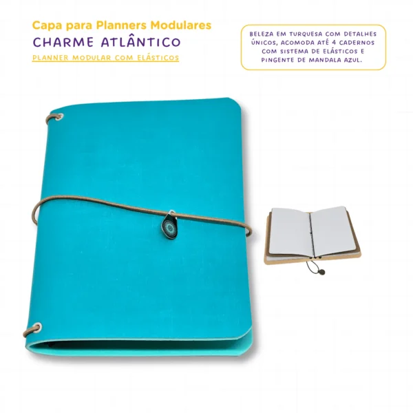 Planner Modular Journal Atlântico - Kit Achala Tipo Midori