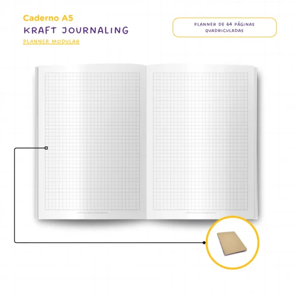 Planner Modular Journal Escarlate - Kit Achala Tipo Midori