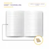 Planner Modular Journal Escarlate - Kit Achala Tipo Midori