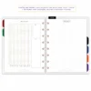 Planner Modular Anual Não Datado Permanente Encanto Botânico – Paper 90g