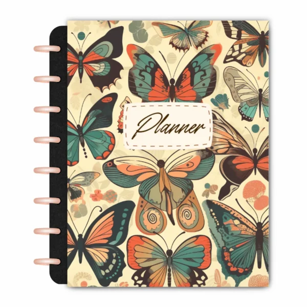 Planner Modular Anual Não Datado Permanente Encanto Botânico – Paper 90g