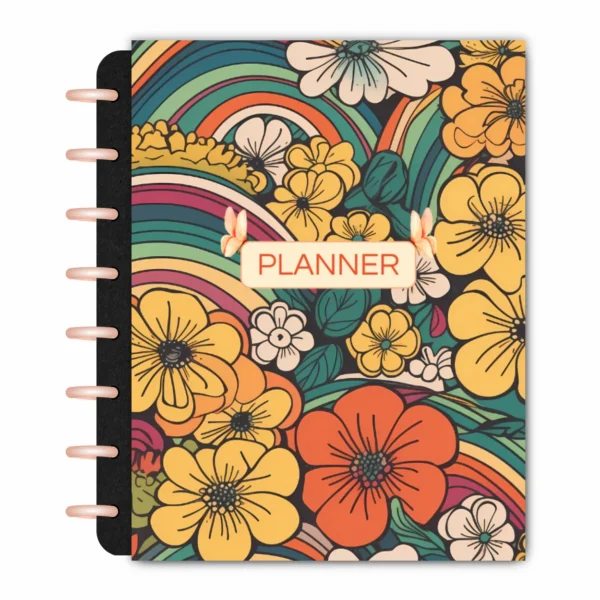 Planner Modular Anual Nao Datado Permanente Essência Floral – Paper 90g