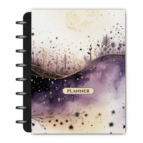 Planner Literário Modular Jardim das Estrelas - Planners Achala Papelaria