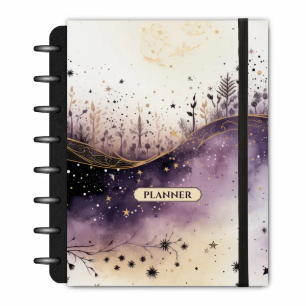 Planner Literário Modular Jardim das Estrelas - Planners Achala Papelaria