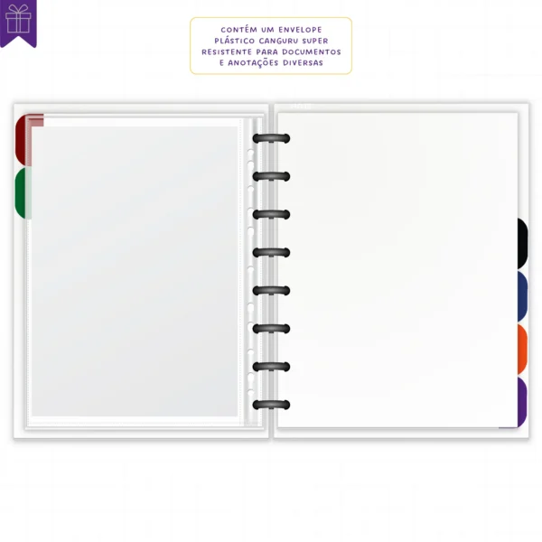 Capa Planner Modular Caminho de Sakura - Papelaria Funcional
