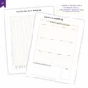 Refil Planner Modular Literário Libris 8 furos 90g - Planners Achala