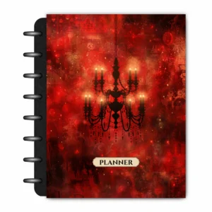Planner Literário Modular Véu de Rubi - Planners Achala Papelaria