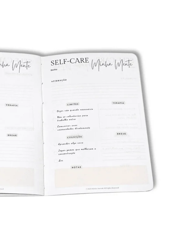 Planner Achala SelfHarmony - Insert Selfcare Trimestral