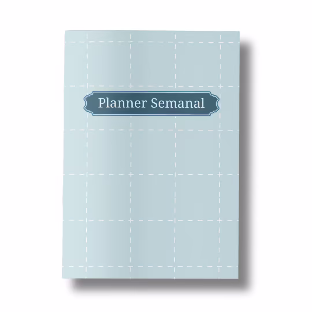Planner Semanal Iconic Journey Turquesa - Nao Datado Permanente