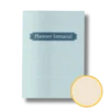 Planner Semanal Iconic Journey Turquesa - Nao Datado Permanente