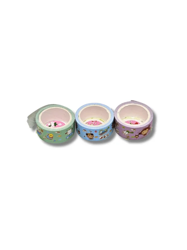 Washi Tape Fantasia Kawaii Pet - Kit com 3