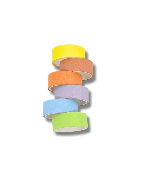Washi Tape Harmonia Cromática - Kit 6 cores