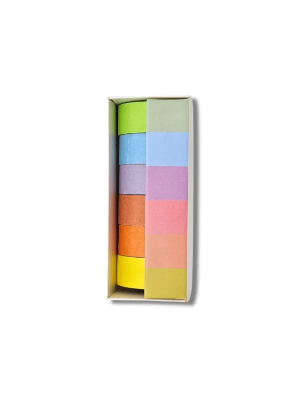 Washi Tape Harmonia Cromática - Kit 6 cores