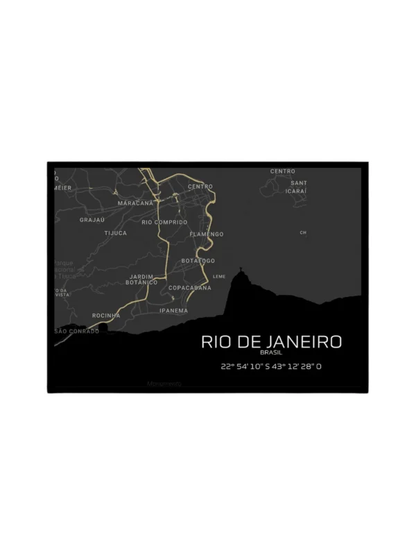 Quadro Horizontes de Rio de Janeiro - Personalizado A3 Horizontal