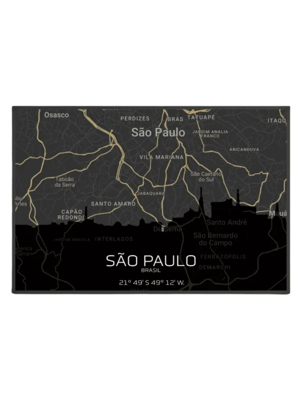 Quadro Horizontes de São Paulo - Personalizado A3 Horizontal
