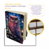 Combo Sketchbook Copta Encanto Noturno 90g + Kit Staedtler