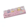 Marcador Patinha de Gatos Kawaii Retangular - 13 x 5,5